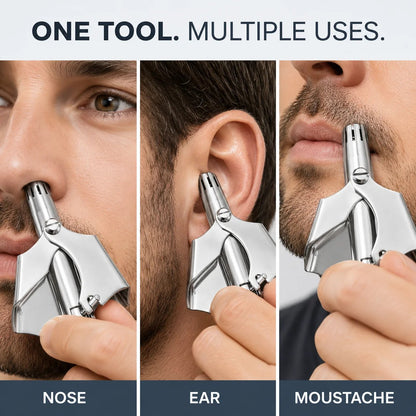 🔥LAST DAY SALE 49% OFF-✂️ Manual Nose Hair Trimmer – Precision Grooming. No Battery Needed.