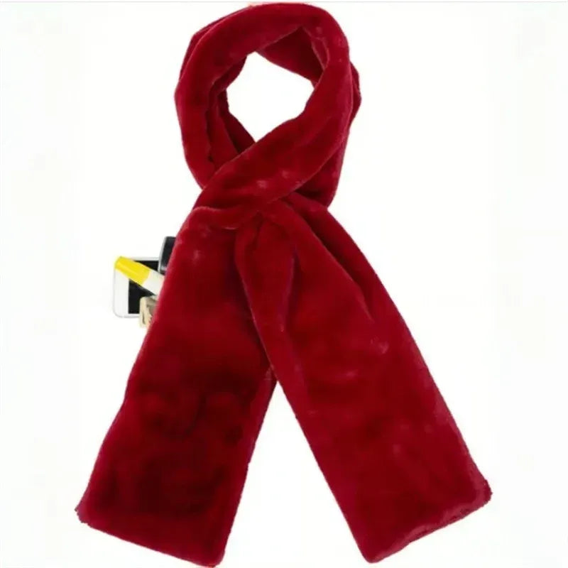 🎄50% OFF NOW! 🎉50K+ SOLD!🎁Cozy Scarf with Hidden Pocket – Warm, Soft & Secure Zipper🧣