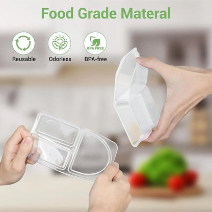40  sets Reusable Snack Containers