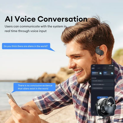 🏆#1 Best Seller ⏰Limited Time 50% OFF 💎AI Translation Wireless OWS Bluetooth5.4 Earphones (Fit iOS & Android)