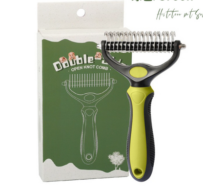⏰🔥 Professional Pet Shedding Comb – Effectively Removes Loose Hair 🐾✅
