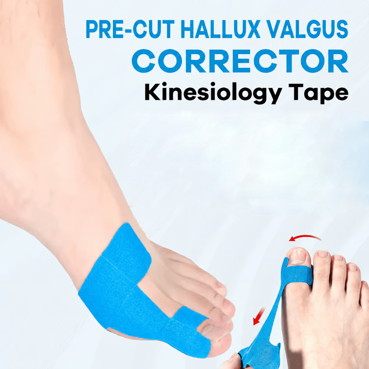 👣Pre-cut Hallux Valgus Corrector Kinesiology Tape
