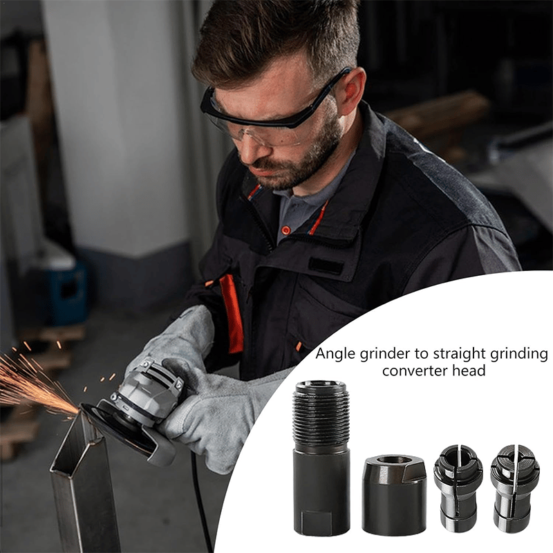 🔥Angle Grinder Conversion Accessoriest - Fits 100mm/4' Grinders (M10x1.5 Thread)