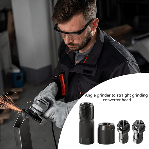 🔥Angle Grinder Conversion Accessoriest - Fits 100mm/4' Grinders (M10x1.5 Thread)