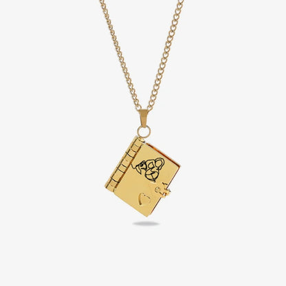 💥 For Granddaughter - The Most Beautiful Chapter Book Necklace