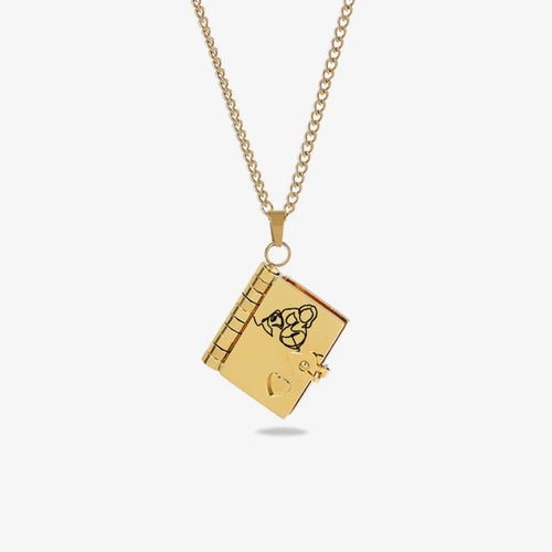 💥 For Granddaughter - The Most Beautiful Chapter Book Necklace