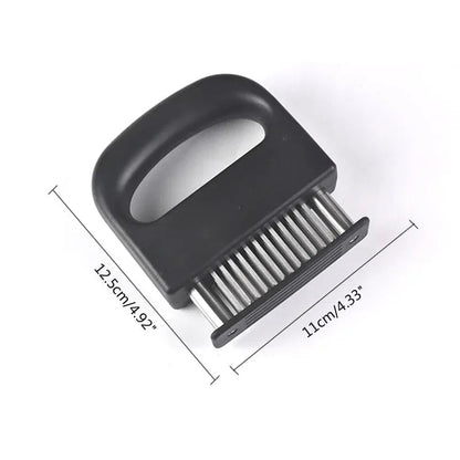 Meat Tenderizer with 48 Stainless Steel Blades – Tenderizing Steak, Chicken, Beef, Fish, and Pork