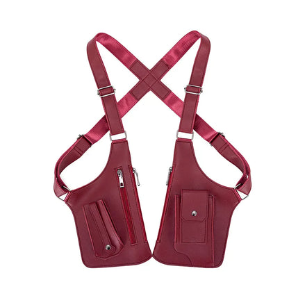 Unisex Adjustable Underarm Vest Bag