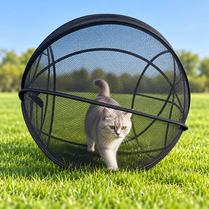 🐱🌿 Pop-up Mesh Playpen