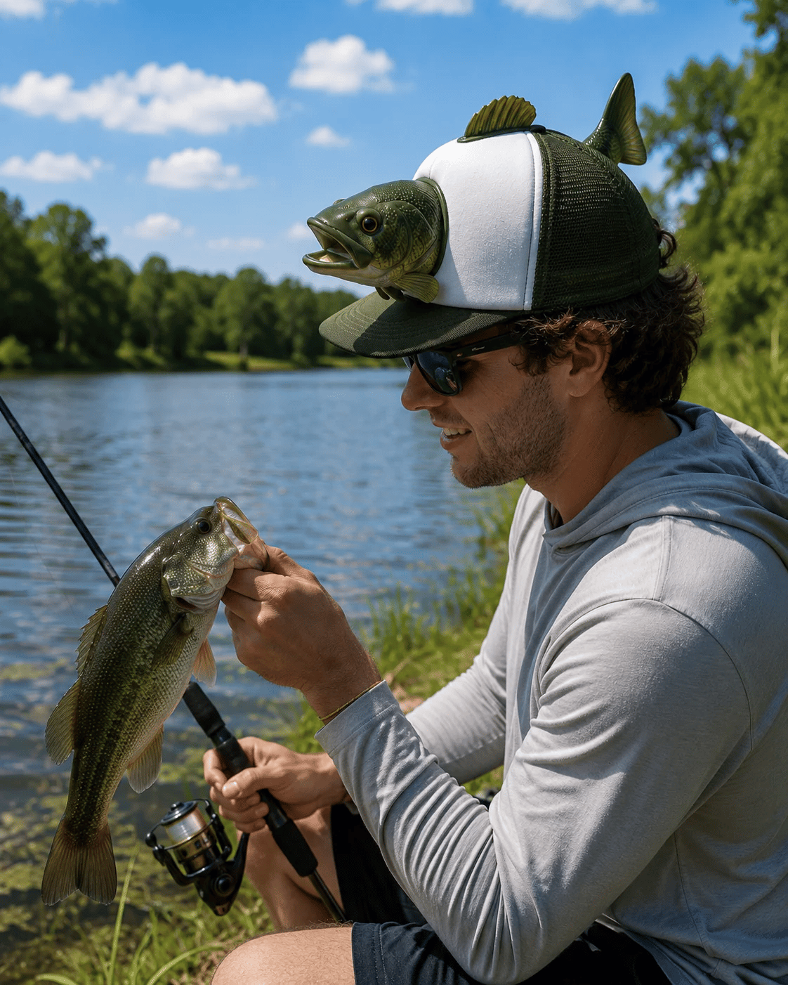 🎣 A Serious Hat for a Serious Fisherman🎣