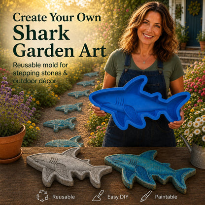 🌊 Reusable Ocean Theme Garden Art Mold – Make Your Garden Truly One of a Kind (📦Buy 2 Free Shipping)