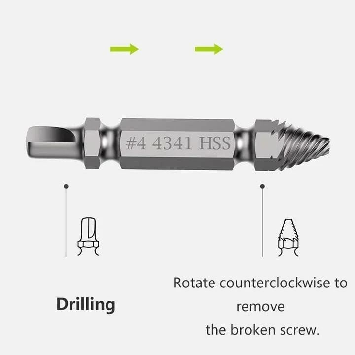 🔥Hot Sale 49% OFF - Stripped Broken Screw Remover