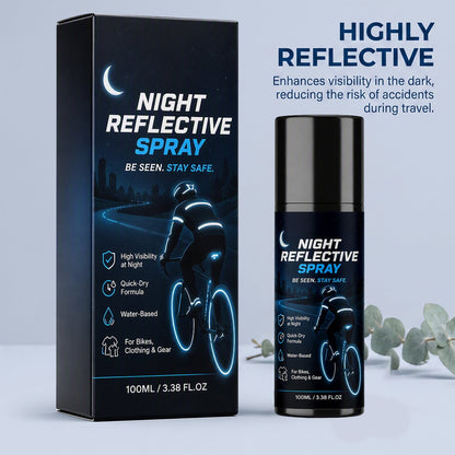 🌙Night Reflective Spray ✨Quick‑Dry Reflective Marking Spray for Night Outdoor Activities