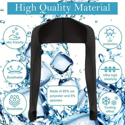 ❄️Finger-hole UV-protective cooling sleeves