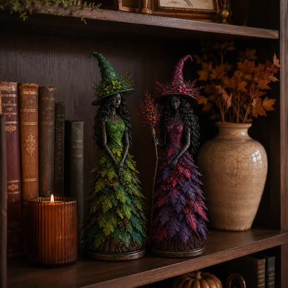 🔥ÚLTIMO DÍA 50% DTO. - 🧙‍♀️Figura de Bruja de Otoño Encantado (📦Compra 2 Envío Gratis)
