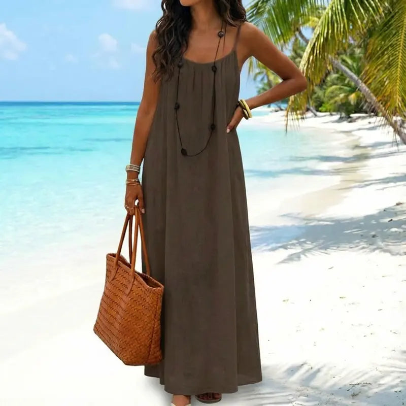 💃✨Women's Solid Color Cami Lounge Dress💕