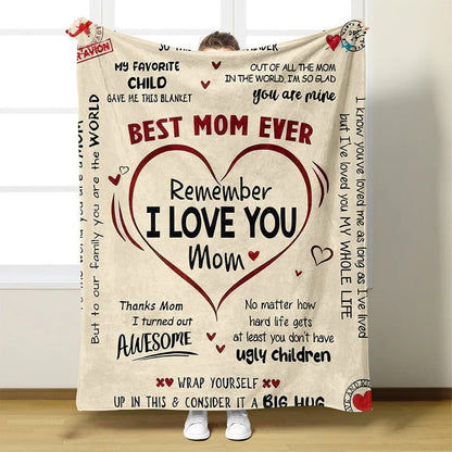 Ultra Soft Cozy Flannel Warm Blanket - EXPRESS LOVE TO MOM