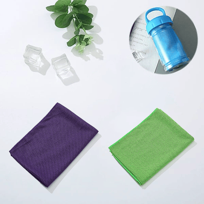 🎉BUY 1 GET 1 FREE🌞Cooling Bottle - Cold Sweat Towel You Can Use Anywhere, Anytime! Reusable Soft Absorbent Cooling Portable