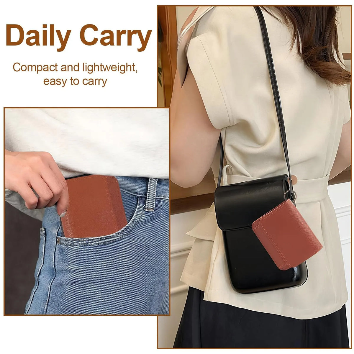 🌹Short Wallets for Women – Fashionable Card Holder with Key Ring & Coin Purse