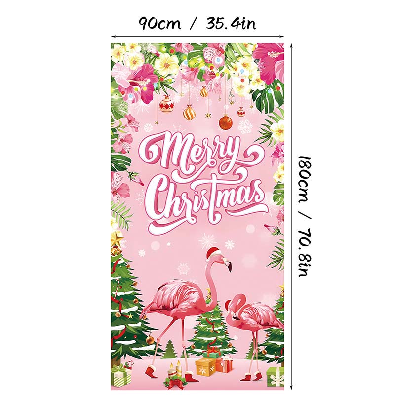 🎄Christmas Door Cover For Instant Holiday Decor✨