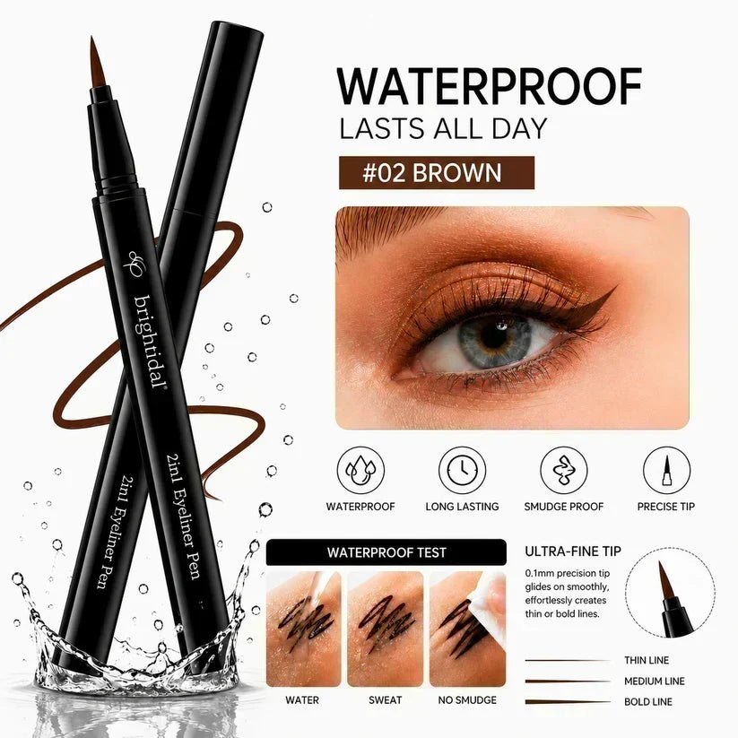 ⏳Time-Limited Special⏰Precision Liquid Eyeliner | Black & Brown