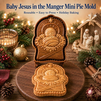 🔥HOT SALE 49% OFF🥧✨ Faith & Nativity Christmas Mini Pie Mold Collection