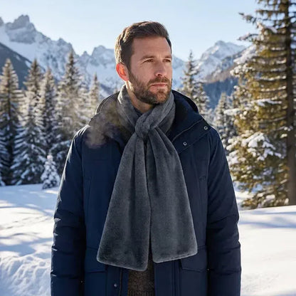 🎄50% OFF NOW! 🎉50K+ SOLD!🎁Cozy Scarf with Hidden Pocket – Warm, Soft & Secure Zipper🧣