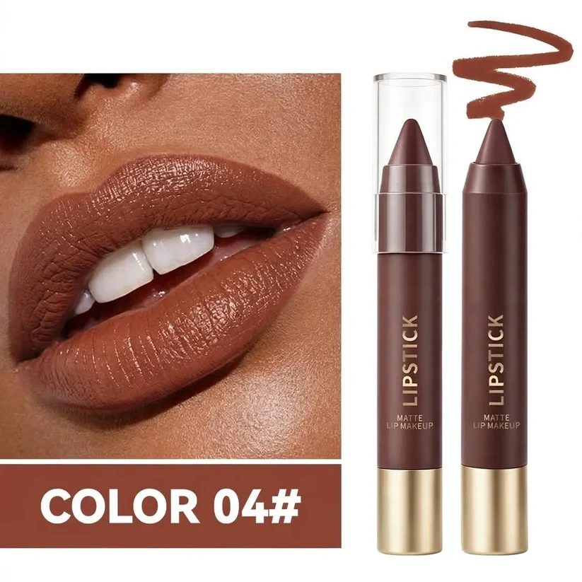 Matte Brown Lipstick, Suitable for All Skin Types 🤎