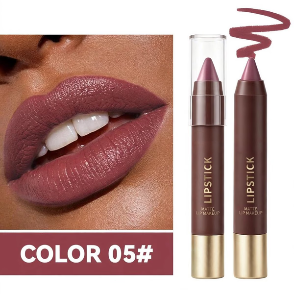 Matte Brown Lipstick, Suitable for All Skin Types 🤎