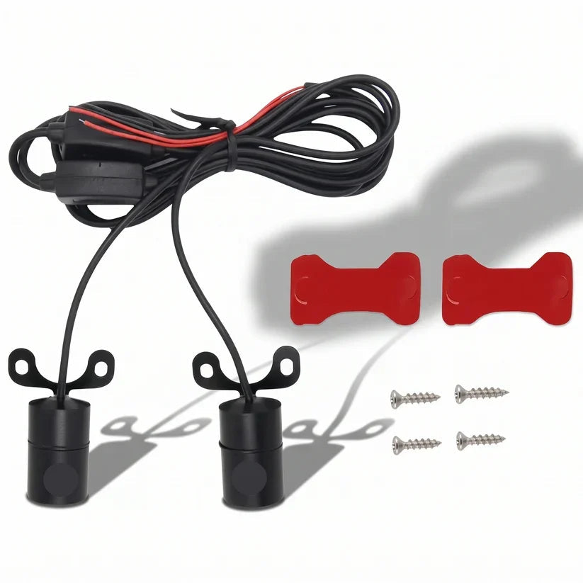 🔥 LAST DAY 49% OFF 🏍️ IP67 Waterproof & Dustproof Angel Wing Motorcycle LED Projector Lights (1 Pair)🥳