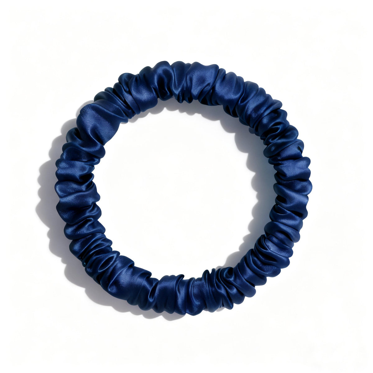 6Pcs Silk Hair Ties Small Silk Scrunchies for Women Girls Thin Skinny Hair Sleep Scrunchies No Damage