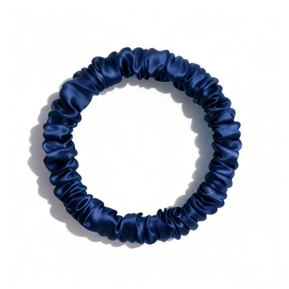 6Pcs Silk Hair Ties Small Silk Scrunchies for Women Girls Thin Skinny Hair Sleep Scrunchies No Damage