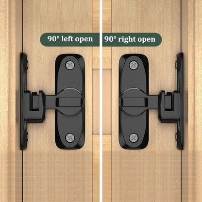 Multi-Angle Sliding Door Lock