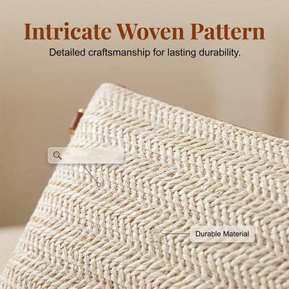 📢📢49% OFF !! ⏰Women's Woven Straw Shoulder Clutch Bag