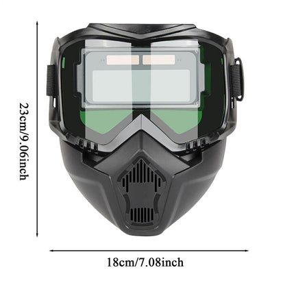 🛠️ Casco de soldadura fotosensible