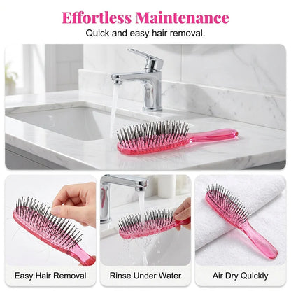 Portable Scalp Massage Hairbrush