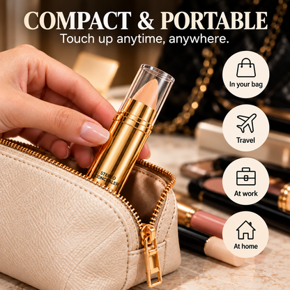 Hide Dark Circles Instantly! Creamy Concealer & Contour Stick