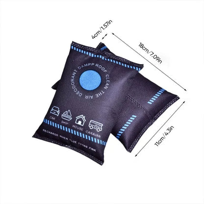 🎁Dehumidification Bag Desiccant|Reusable Moisture Absorber with Color-Changing Indicator
