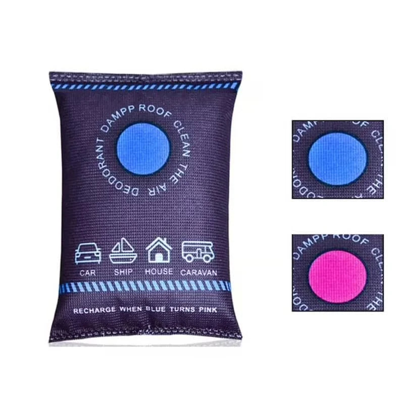 🎁Dehumidification Bag Desiccant|Reusable Moisture Absorber with Color-Changing Indicator