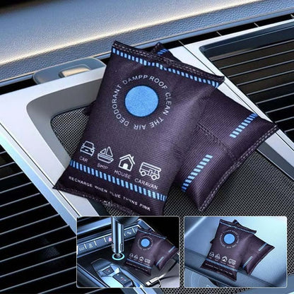 🎁Dehumidification Bag Desiccant|Reusable Moisture Absorber with Color-Changing Indicator