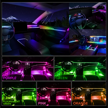 🎁2026 New Arrivals 50% OFF💥 Car Interior LED Strip Atmosphere Lights Pro – Add a Custom Glow to Your Cabin, Easy to Fit & Great for Evening Drives 💡