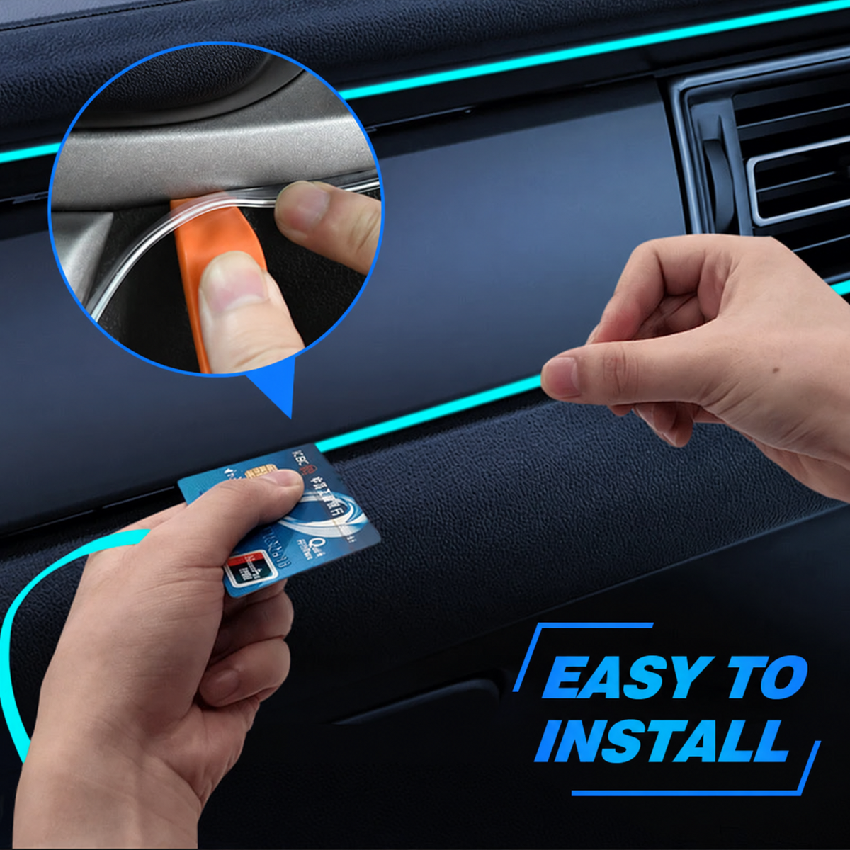 🎁2026 New Arrivals 50% OFF💥 Car Interior LED Strip Atmosphere Lights Pro – Add a Custom Glow to Your Cabin, Easy to Fit & Great for Evening Drives 💡