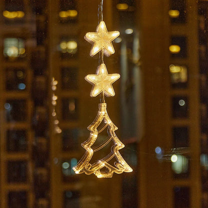 🎄 50% OFF! ✨ DIY Christmas Suction Window Lights – No drill, battery & reusable ✨