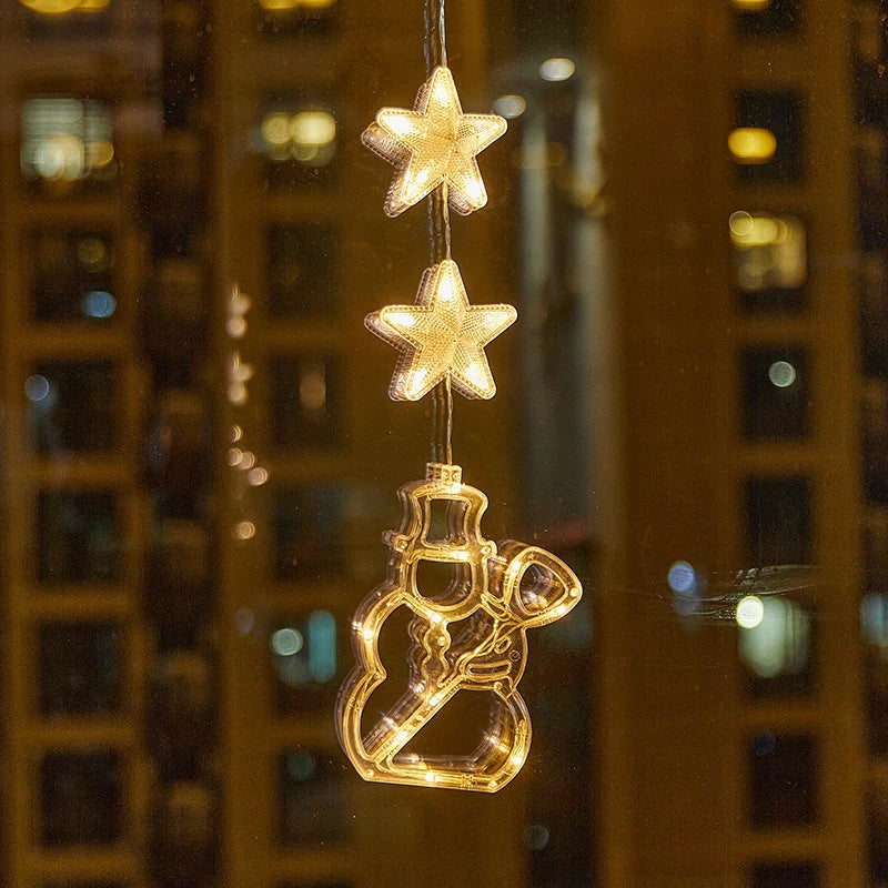 🎄 50% OFF! ✨ DIY Christmas Suction Window Lights – No drill, battery & reusable ✨