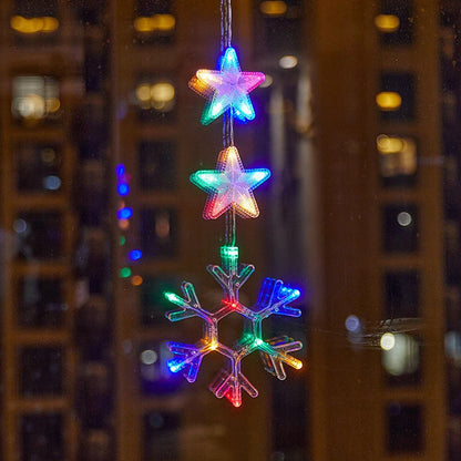 🎄 50% OFF! ✨ DIY Christmas Suction Window Lights – No drill, battery & reusable ✨