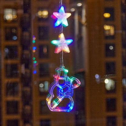 🎄 50% OFF! ✨ DIY Christmas Suction Window Lights – No drill, battery & reusable ✨