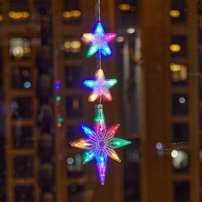 🎄 50% OFF! ✨ DIY Christmas Suction Window Lights – No drill, battery & reusable ✨