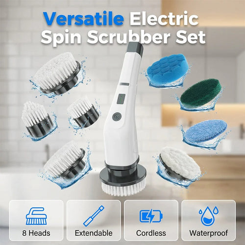 ⏳Time-Limited Special⏰Multi-Functional Electric Cleaning Brush—Effortlessly Achieve Deep Cleaning!