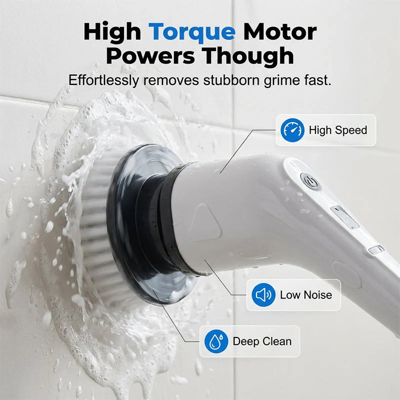 ⏳Time-Limited Special⏰Multi-Functional Electric Cleaning Brush—Effortlessly Achieve Deep Cleaning!