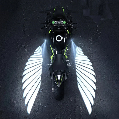 Motorcycle LED Angel Wings Ground Projection Lights